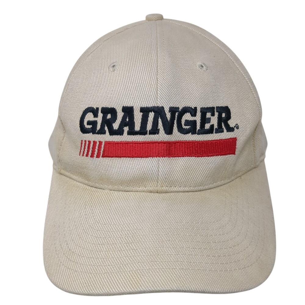 Grainger Slideback Baseball Hat Brown One Size Embroidered Falcon
